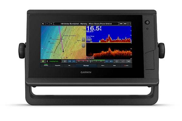 GPSMAP 722xs Plus with sonar screen