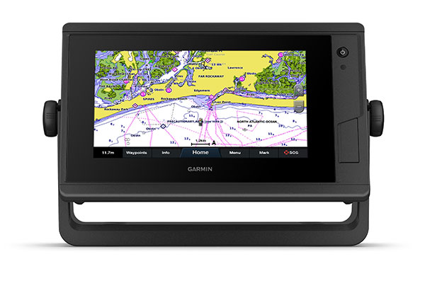GPSMAP 722 Plus with BlueChart g3 Vision screen
